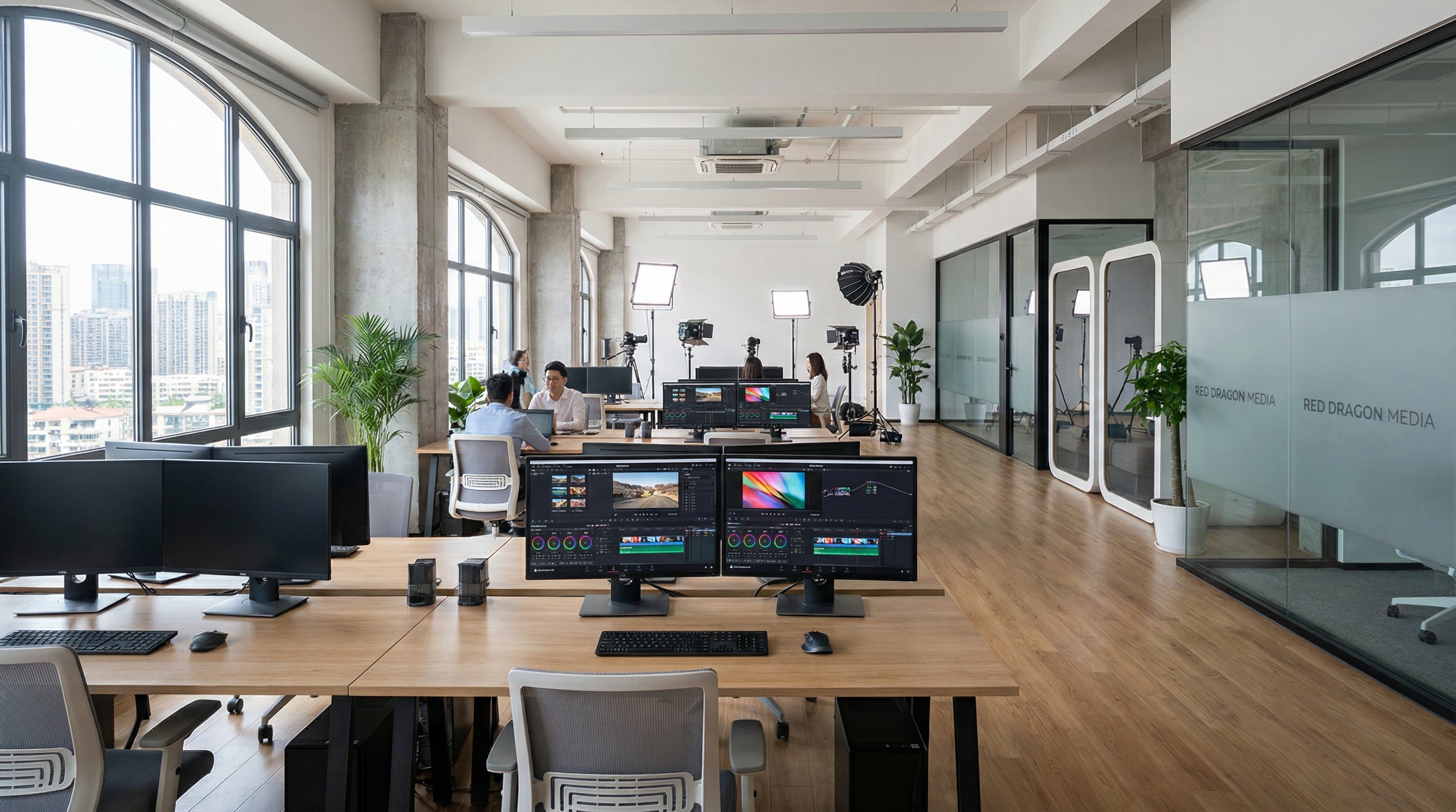 免费看60分钟调色视频公司办公室